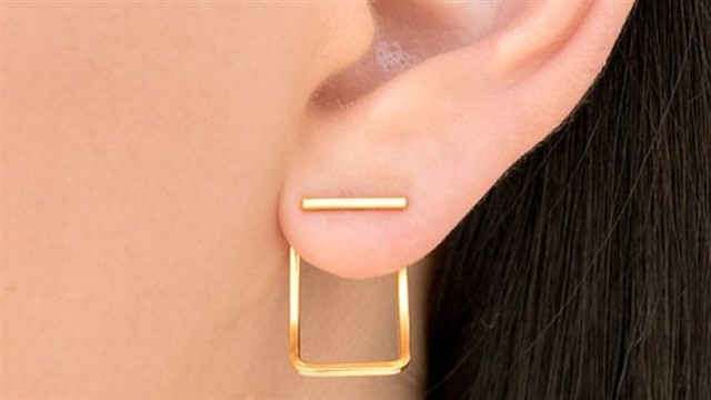 It's time to ditch your tassel earrings and shop for these very chic trends. Geometric, slim-lined designs in gold or silver, are the ones that adhere...
